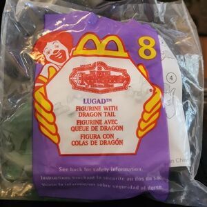 5/$15 McDonald's 1999 happy meal toy. Mystic Knights of Na Nog, Lugad figurine.